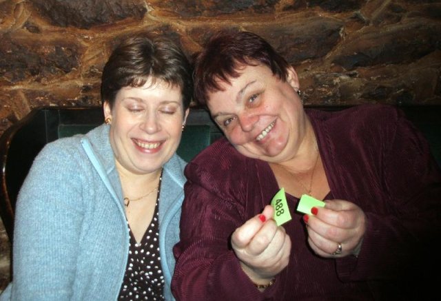 Helen Bailey and Carol Gemmill